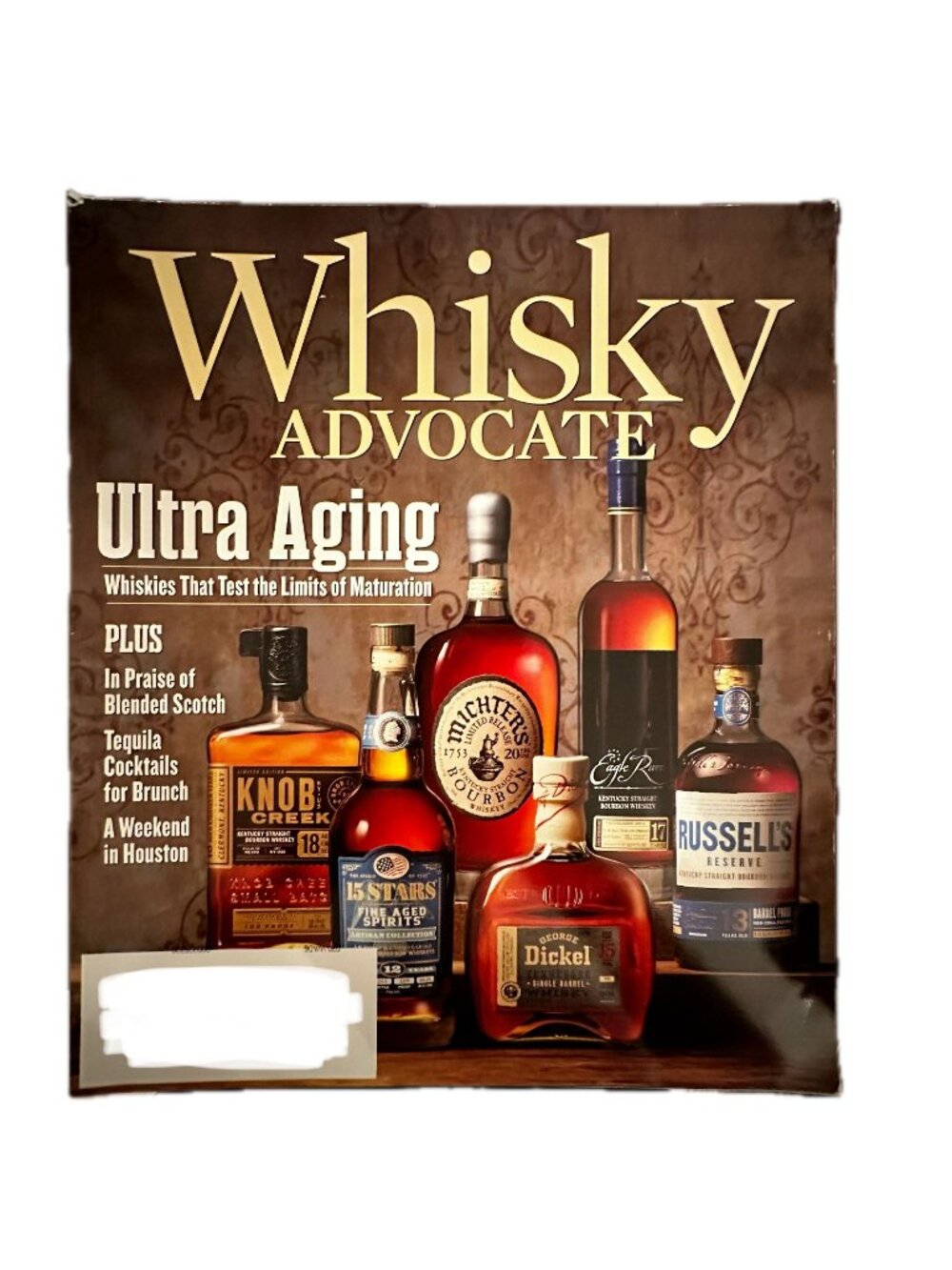 Whisky Advocate Magazine Spring 2026 Ultra Aging Blended Scotch Houston Weekend